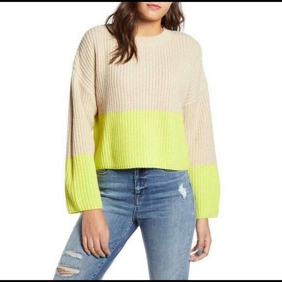 All in Favor Sweaters - NWT All In Favor | Colorblock Sweater